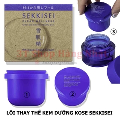 Lõi thay thế kem dưỡng Kose Sekkisei Whipped Shield Cream