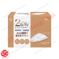 Bông tẩy trang Cotton Labo Nhật Bản Bông tẩy trang Cotton Labo Nhật Bản