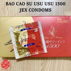 Bao cao su Happy Love Planning Usu Usu 1500 JEX CONDOMS Bao cao su Happy Love Planning Usu Usu 1500 JEX CONDOMS