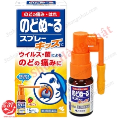 Xịt họng kháng khuẩn, viêm sưng, đau họng trẻ em Xịt họng kháng khuẩn, viêm sưng, đau họng trẻ em