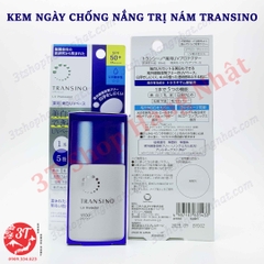 Kem ngày chống nắng trị nám TRANSINO Whitening UV Protector