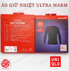 Áo giữ nhiệt Heattech cổ tròn Uniqlo ULTRA nam Áo giữ nhiệt Heattech cổ tròn Uniqlo ULTRA nam