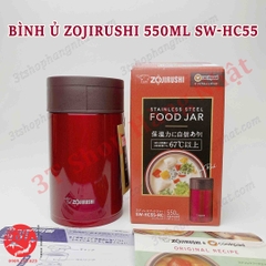 Bình ủ cháo ZOJIRUSHI 550ml SW-HC55-RC