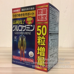 [Hộp 950 viên] Viên uống bổ xương khớp Glucosamine Orihiro - Nhật Bản