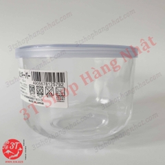 Hộp thủy tinh tròn có nắp đậy 420ml Hộp thủy tinh tròn có nắp đậy 420ml