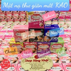 Mặt nạ thư giãn mắt KAO hơi nóng Nhật Bản Mặt nạ thư giãn mắt KAO hơi nóng Nhật Bản
