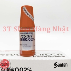 Nhỏ mắt Sancoba 0.02% Santen Nhỏ mắt Sancoba 0.02% Santen