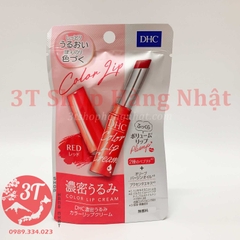 Son dưỡng môi DHC màu đỏ Son dưỡng môi DHC màu đỏ