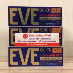 Viên uống Giảm Đau Hạ Sốt EVE QUICK DX