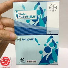 Viên uống tránh thai Nhật Bản Triquilar Bayer vỉ 28 viên