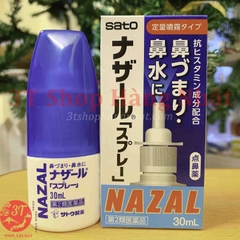 Xịt xoang NAZAL Sato Nhật Bản Xịt xoang NAZAL Sato Nhật Bản