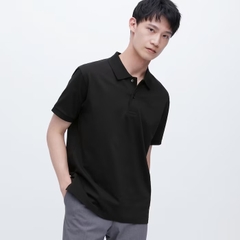 Áo phông nam Polo shirt màu đen size M Áo phông nam Polo shirt màu đen size M