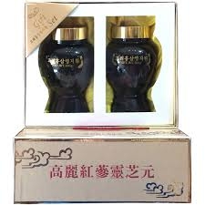 Cao Hồng Sâm Linh Chi Hàn Quốc 300g x 2 lọ chất lượng tuyệt hảo