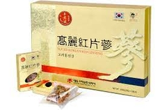 Hồng sâm khô thái lát Daedong 200g cao cấp Hàn Quốc