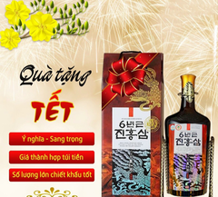 Nước hồng sâm Hàn Quốc 6 năm tuổi Teawoong chai 3 lít