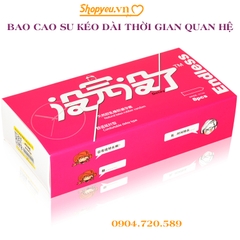 Bao cao su Endless kéo dài thời gian quan hệ tình dục