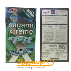 Bao cao su Sagami Xtreme Spearmint