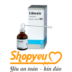 Thuốc xịt chống xuất tinh sớm lidocain 10% , kéo dài thời gian quan hệ