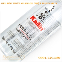 Gel bôi trơn massage Nhật Bản Kailin