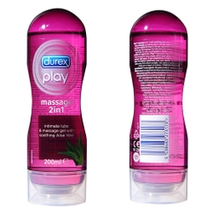 Gel bôi trơn Durex play massage 2in1