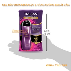 Gel bôi khơi dậy, tăng cường khoái cảm cho nữ Trojan Arouses & Intensifies