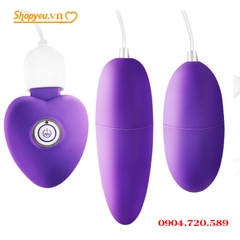 Sextoy Trứng Rung 20 Kiểu Kích Thích Khơi Gợi Tình Dục Cho Phụ Nữ Mizz Zee