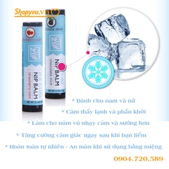 Son dưỡng kích thích vú Sensuva Nip Zip Ice Cube Balm