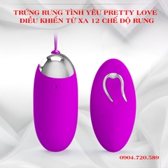 Trứng rung tình yêu Pretty Love Berger điều khiển từ xa tạo hứng phấn tột đỉnh