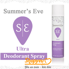 Xịt thơm vùng kín Summer's Eva Feminine Deodorant Ultra