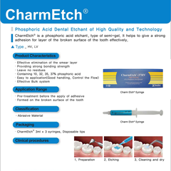 CHARM ETCH HV 35% (3 tuýp x 3ml)