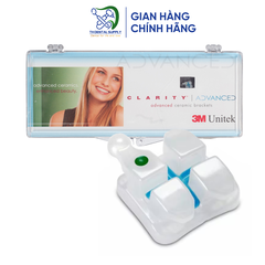 Mắc cài sứ Clarity Advance (20 cái/ bộ, 2 hàm, R5-R5)
