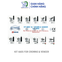 Mũi Khoan Kim Cương Chuyên dùng cho veneer và cầu mão sứ - Vanetti CH