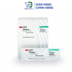 Vật liệu phủ Clinpro White Varnish 50 cái/ hộp