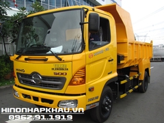 Xe ben Hino 6.4 tấn thùng 5 khối (5m3) - Model Hino FC9JETC