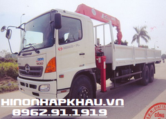 XE TẢI HINO FL8JTSL GẮN CẨU UNIC 5 TẤN 5 ĐỐT URV555 - XE HINO 3 CHÂN GẮN URV555