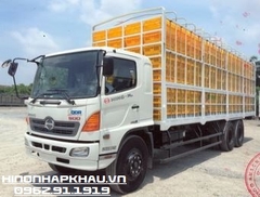 Xe Hino 3 chân chở gia cầm - Xe tải Hino 500 chở gia cầm - Hino FL chở gia cầm