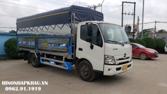 Xe tải Hino 4 tấn thùng dài 5.3m XZU720 E5