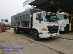 Xe tải Hino 8.5 tấn thùng mui bạt dài 6,9m - Xe 8.5 tấn mui bạt Hino FG8JP7A