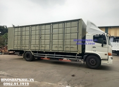 Xe Chở Pallet Thùng Kiểu Container 8 tấn Hino FG8JT7A UTL Siêu Dài 10m