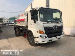 Xe xi téc chở xăng dầu 11 khối Hino 8 tấn - Model FG8JJ7A