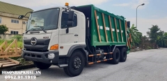 Xe Cuốn Ép Rác 20 Khối (20m3) Hino 3 Chân 15 tấn - Model FM8JN7A