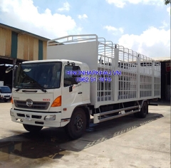 Xe chở sản phẩm đồng bộ bồn nước thùng 10m hino 500 FG