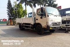 Xe tải hino Dutro 3.49 tấn thùng lửng nhập khẩu Indonesia dài 4.5m