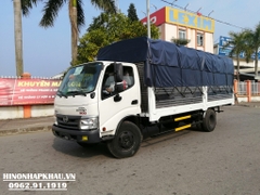 Xe tải Hino 3.49 tấn nhập khẩu thùng dài 5.7m