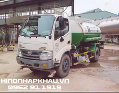 Xe phun nước rửa đường 4 khối (4000 lít) Hino XZU342HD