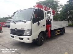 Cẩu 3 Tấn 5 Khúc Unic UR-V345 Gắn Hino 3.5 Tấn XZU720L