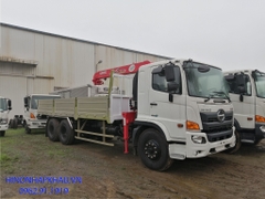 XE HINO 15 TẤN GẮN CẨU 3 TẤN UNIC URV344K FL8JT7A