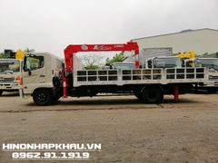 Xe tải cẩu Hino FC 6 tấn gắn cẩu Unic 3 tấn 6 đốt UR-V376
