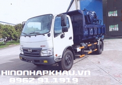 Xe chở bùn 3 khối Hino XZU342L - Xe Hino Dutro 300 chở bùn 3 khối