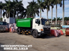 Xe Hooklift chở rác 14 khối ( 14m3) thùng rời - Model Hino FG8JJ7A